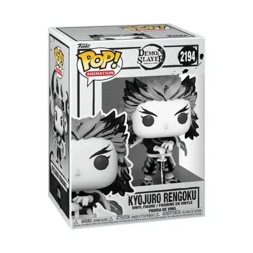 FUNKO POP - DEMON SLAYER S10 VINYL FIGURE 2194 KYOJURO RENGOKU (SUMI-INK) 9CM