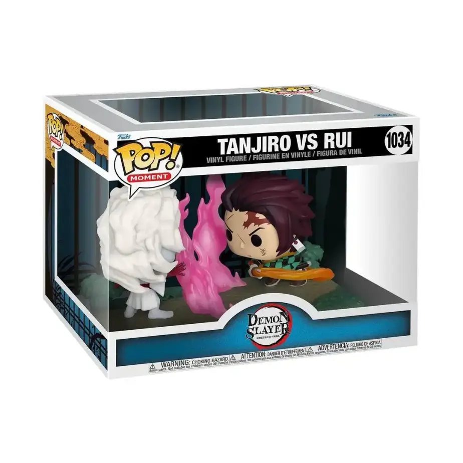 FUNKO POP - DEMON SLAYER TANJIRO VS RUI 1034