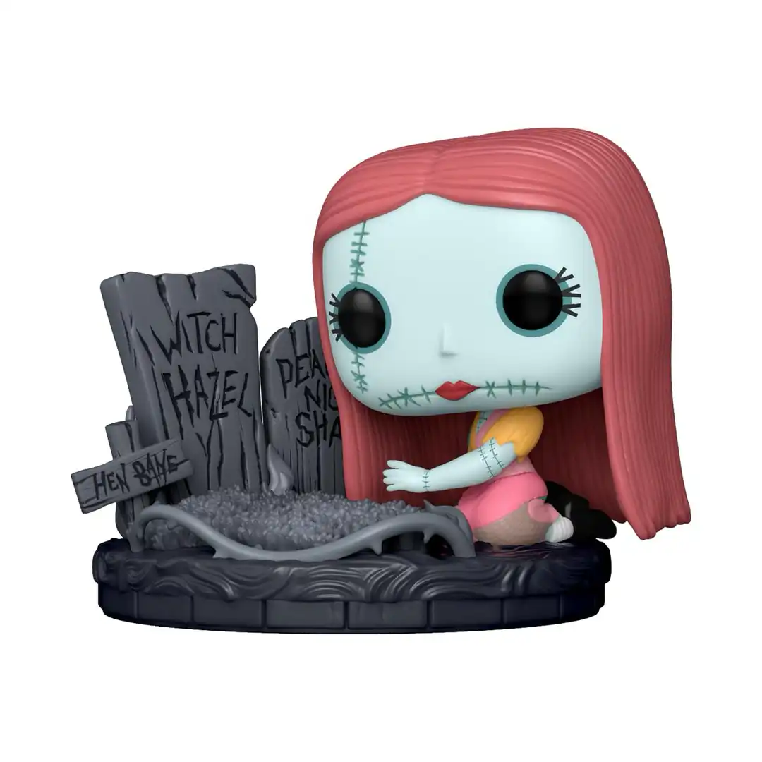 FUNKO POP - DISNEY - NIGHTMARE BEFORE CHRISTMAS: 30TH ANNIVERSARY DELUXE VINYL FIGURE 1358 SALLY W/GRAVESTONE 9CM