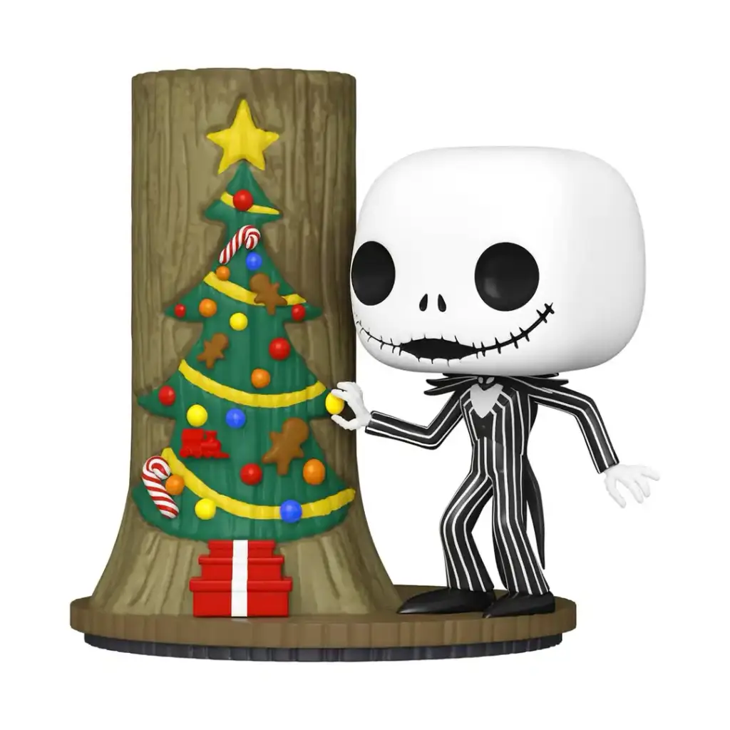 FUNKO POP - DISNEY - NIGHTMARE BEFORE CHRISTMAS: 30TH ANNIVERSARY DELUXE VINYL FIGURE 1360 JACK W/C. TOWN DOOR