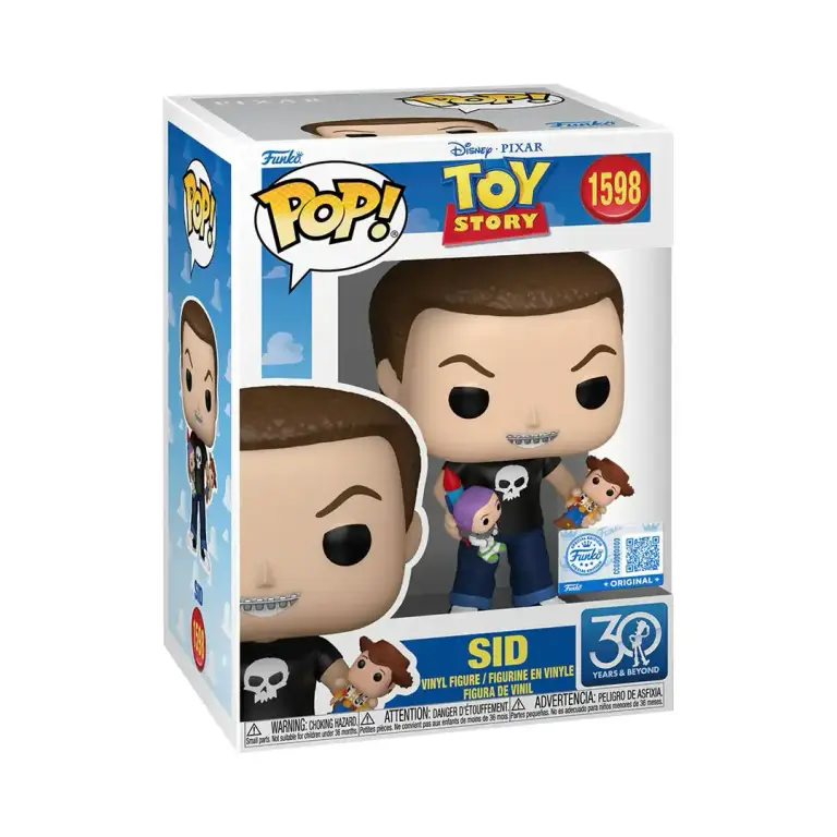 FUNKO POP - DISNEY TOY STORY 30TH ANNIVERSARY VINYL FIGURE 1598 SID 9CM