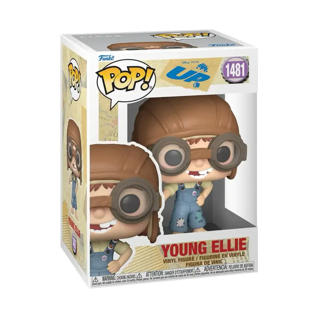 FUNKO POP - DISNEY: UP 2 VINYL FIGURE 1481 YOUNG ELLIE 9CM