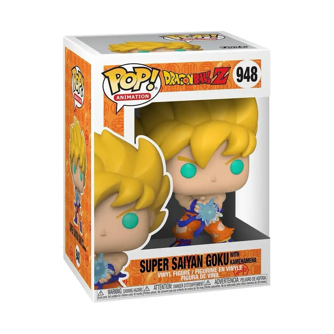 FUNKO POP - DRAGON BALL Z VINYL FIGURE 1780 GOKU(KAMEHAMEHA) 9CM