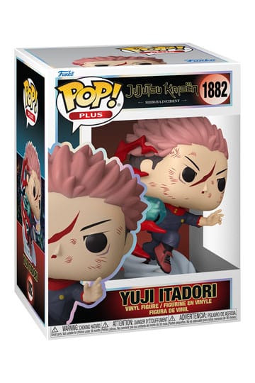 FUNKO POP - JUJUTSU KAISEN VINYL FIGURE 1882 YUJI ITADORI 9CM