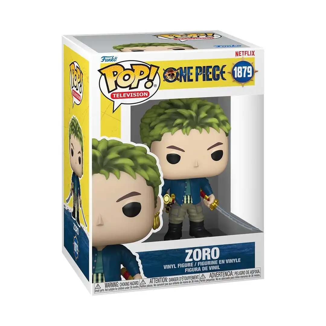 FUNKO POP - NETFLIX: ONE PIECE (LA) VINYL FIGURE 1879 ZORO 9CM