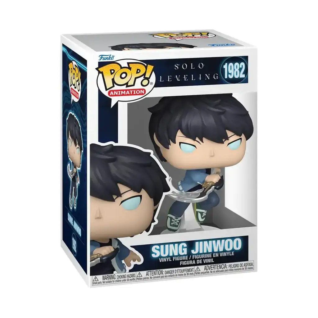 FUNKO POP - SOLO LEVELING  VINYL FIGURE 1982 SUNG JINWOO