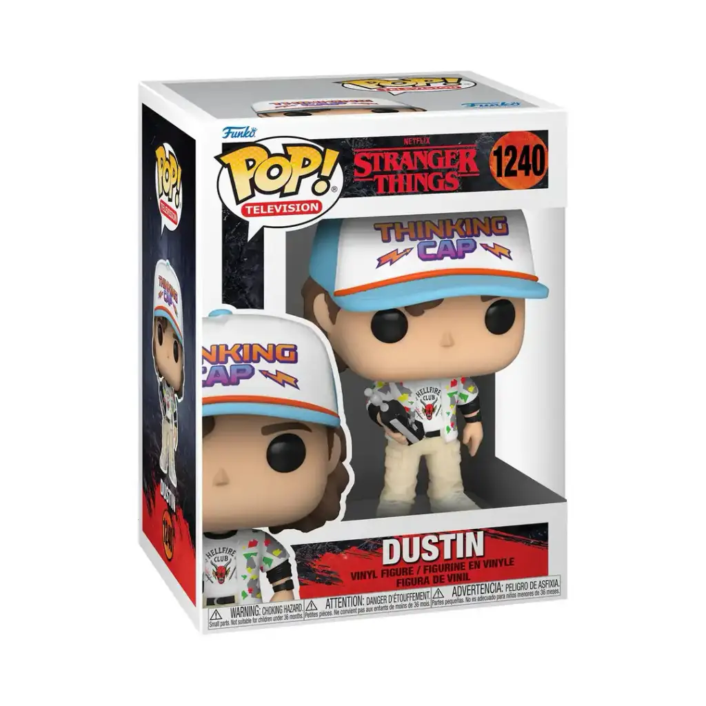 FUNKO POP - STRANGER THINGS VINYL FIGURE 1240 DUSTIN HENDERSON